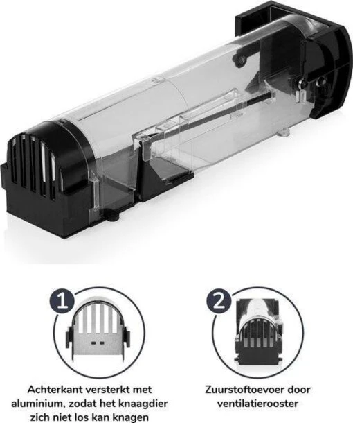 OhmyGoods Diervriendelijke Muizenval - 2 Stuks - Val Voor Muizen & Kleine Ratten - Voor Binnen & Buiten - Recyclebaar, Hygiënisch & Vaatwasser Bestendig -Tuinwerk Verkoop 1003x1200 1