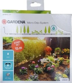 GARDENA Micro Drip System Startset S - Voor Rijplanten Druppelsysteem- 15 Meter -Tuinwerk Verkoop 1041x1200