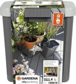 GARDENA Vakantiebewateringsset Duppelsysteem - Geschikt Voor 36 Potplanten - Incl. 9l Vat -Tuinwerk Verkoop 1086x1200