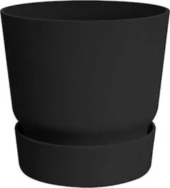 Elho Greenville Rond 40 - Grote Bloempot Voor Buiten - Gemaakt Van Gereycled Plastic - Ø 39.0 X H 36.8 Cm - Living Black -Tuinwerk Verkoop 1089x1200 1