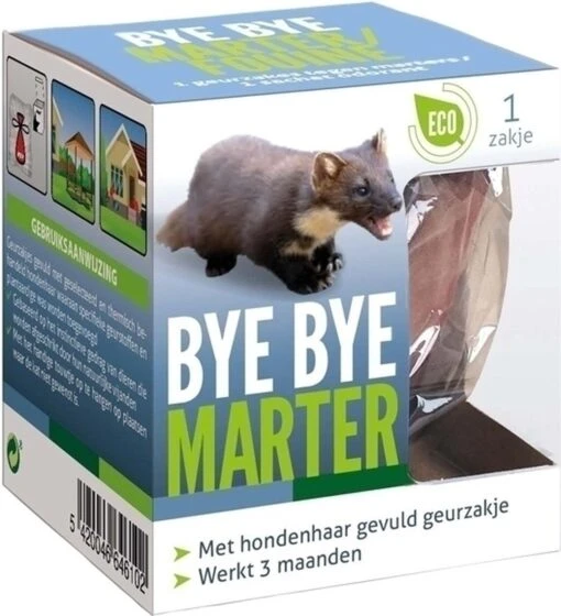 BSI - Bye Bye Marter Marterverjager - Afweer Van Marters - Met Hondenhaar Gevuld Geurzakje - 1 Stuk -Tuinwerk Verkoop 1092x1200 2