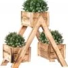 Merkloos Springos Bloembak | Bloembakken Voor Buiten | Plantenladder | 47 X 22 X 42 CM -Tuinwerk Verkoop 1093x1200