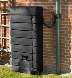 Garden Muurtank Regenton Zwart 320l - ThuisTuinieren.nl -Tuinwerk Verkoop 1104x1200