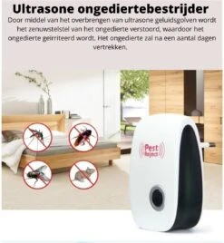 6-pack Recalma Ultrasone Ongedierte Bestrijder - Pest Reject - Ultrasone Verjagers - Ongedierte Verjager - Anti Insecten - Anti Muizen - Pest Repellent - Muizenverjager -Tuinwerk Verkoop 1104x1200 5