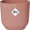 Elho Vibes Fold Rond 25 - Bloempot Voor Binnen - Ø 25.0 X H 23.0 Cm - Delicaat Roze -Tuinwerk Verkoop 1130x1200