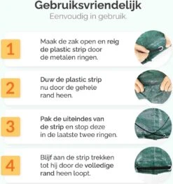 Goliving Tuinafvalzak - Set Van 2- Tuinafvalzakken Opvouwbaar - Tuinzak - Tuinafvalemmer - 2x 280 Liter - Groen -Tuinwerk Verkoop 1131x1200 4