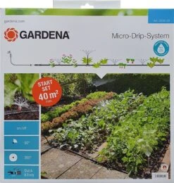 GARDENA Micro Drip System Bloembed En Moestuin Startset Druppelsysteem - 25 Meter -Tuinwerk Verkoop 1142x1200