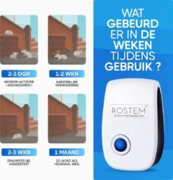 Rostem 4-Pack Ultrasonische Ongedierte Verjager Voor Binnen - Muizen Bestrijden - Insecten Bestrijden - Ultrasone Verjager - Pest Repeller - Muizenverjager - Wit -Tuinwerk Verkoop 1157x1200 1