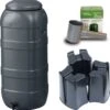 Regenton Rainsaver - Antraciet 100 L + Voet + Vulautomaat -Tuinwerk Verkoop 1168x1200 1