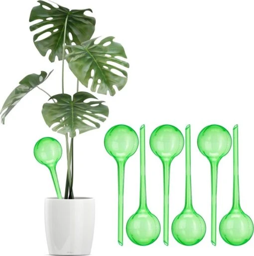 Waterdruppelaar Set Van 6 Stuks Voor Planten – 27 CM – Automatisch Watergeefsysteem Voor Kamerplanten – Planten Watergever Met Druppelsysteem – Waterbol -Tuinwerk Verkoop