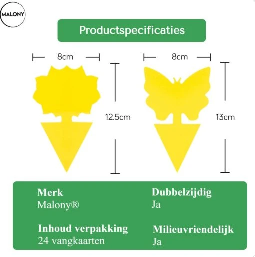 Vliegenvanger Set 24 Stuks - Fruitvliegjes Vanger - Rouwvliegjes Bestrijden - Insectenvanger - Plakstrips Dubbelzijdig -Tuinwerk Verkoop 1192x1200 8