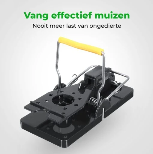 VerminBuster Muizenval 6 Stuks - Mouse Trap - Voor Binnen En Buiten - Professionele Muizenklemmen -Tuinwerk Verkoop 1194x1200 7