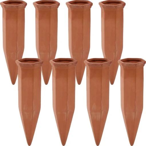 Bloomin Waterdruppelaar Van Terracotta - Waterdruppelaar Voor Planten - Druppelsysteem - Irrigatiesysteem - Watergeefsysteem - Bewateringssysteem - 8 Stuks -Tuinwerk Verkoop 1195x1200 2