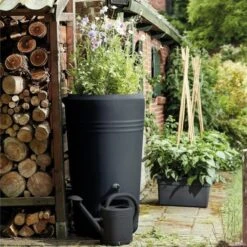 Elho Green Basics Regenton - Regenton - Living Black - Buiten - 200 Liter -Tuinwerk Verkoop 1198x1200 7