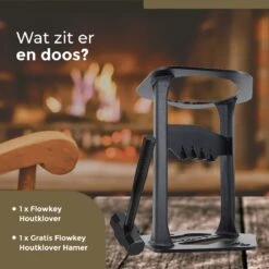 Flowkey® Houtklover XL - Houtsplijter Bijl - Houtkliever Kloofwig Gietijzer - Voor Hout & Aanmaakhout - Inclusief Gratis Hamer -Tuinwerk Verkoop 1199x1200 10