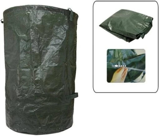 Benson Tuinafval Zak Heavy Duty 110 Liter – 70x45cm | Puinzak | Grote Zak Voor Het Opslaan Van Bladeren Takken En Afval -Tuinwerk Verkoop