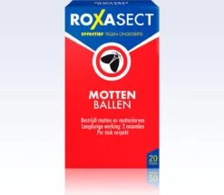 Roxasect Mottenballen - Insectenbestrijding - 20 Stuks -Tuinwerk Verkoop 1200x1045