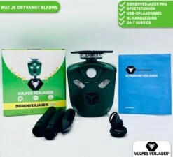 Vulpes Verjager® Ultrasone Kattenverjager Op Zonneenergie - Kattenschrik - Marterverjager - Waterdicht, 360° Bescherming & 20m Bereik - Afweermiddel Voor Vogels, Katten, Muizen Etc. -Tuinwerk Verkoop 1200x1093 4