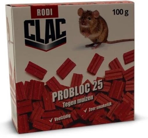 Muizengif CLAC PROBLOC-25 TEGEN MUIZEN 4X25G (beste Keus) -Tuinwerk Verkoop 1200x1119 1