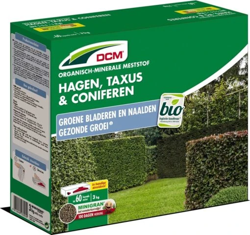 DCM Meststof Hagen, Taxus, Conifeeren (3 KG) -Tuinwerk Verkoop