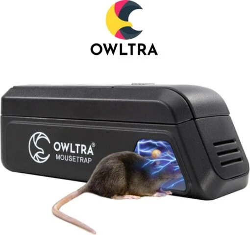 OWLTRA® Elektrische Muizenval - Ongediertebestrijding - Veilig & Hygiënisch - Effectief -Tuinwerk Verkoop 1200x1130 3