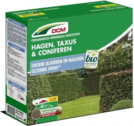 DCM Meststof Hagen, Taxus, Conifeeren (3 KG) -Tuinwerk Verkoop