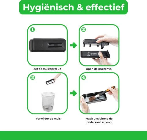 Merkloos Owltra Elektrische Muizenval - Muizenverjager - Ongediertebestrijding - Muizenval Voor Binnen - Muizenvallen -Tuinwerk Verkoop 1200x1140 2