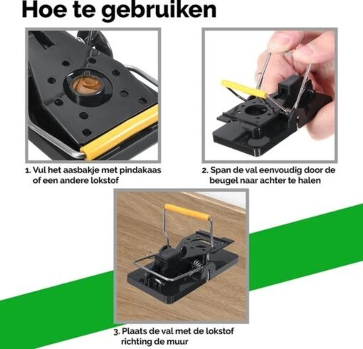 VerminBuster Rattenval 6 Stuks - Rattenklemmen Voor Binnen & Buiten - Zonder Rattenvergif -Tuinwerk Verkoop 1200x1152 5