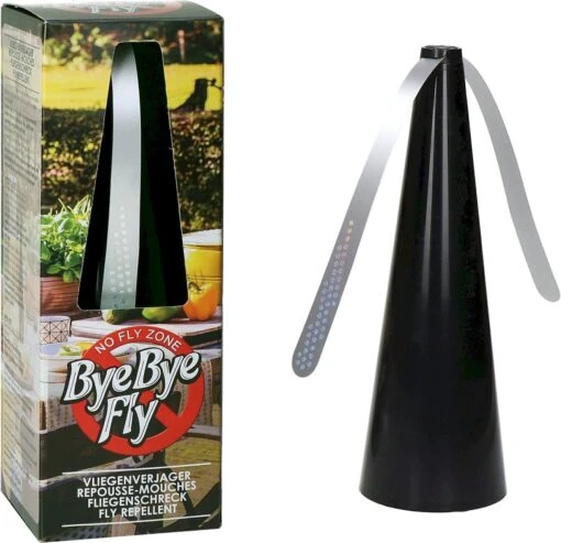 ByeByeFly - Vliegenverjager Voor Op Tafel - Vliegenvanger - Vliegenval - Tegen Vliegen - Vliegen Verjager - Zwart -Tuinwerk Verkoop 1200x1159 1