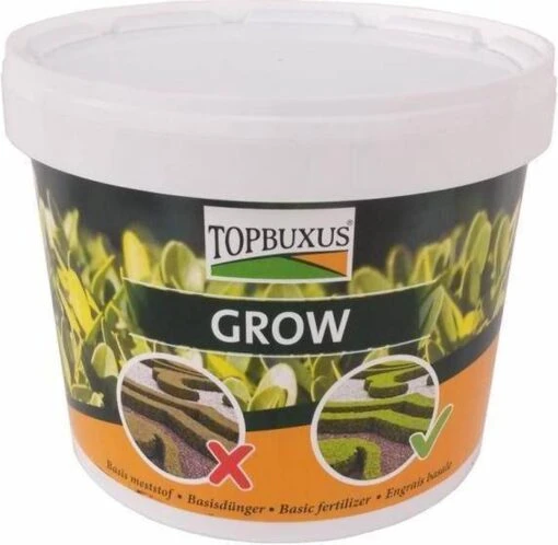 TOPBUXUS GROW 5kg Voor 100m2 Buxus, Geen Gele Blaadjes -Tuinwerk Verkoop 1200x1172 1