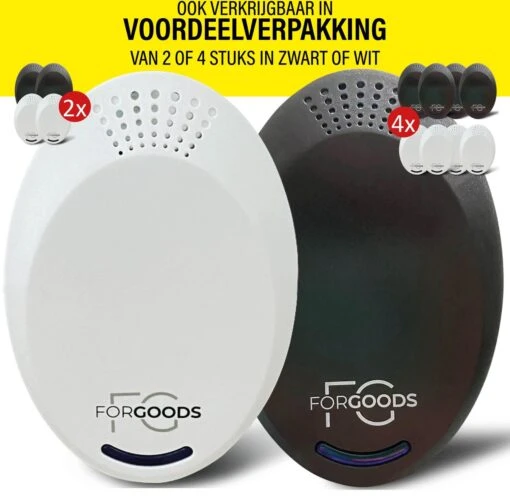 Merkloos Forgoods Ultrasone Muizenverjager En Ongedierte Verjager - Muizenverjager - Pest Reject - (1 Stuk Wit) - Ook Verkrijgbaar In Zwart -Tuinwerk Verkoop 1200x1172 4