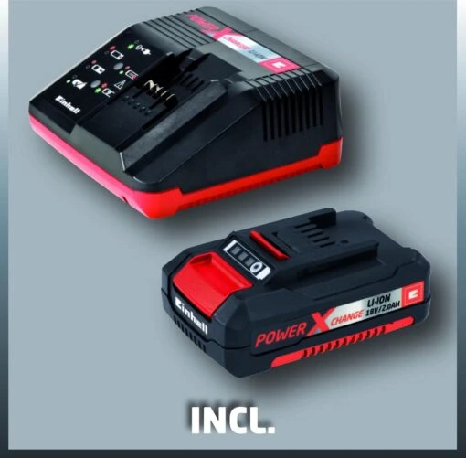 Einhell Accu Bladblazer GE-CL 18 Li E Kit (1x2,0Ah) Power X-Change (Li-Ion - 18 V - 12000 Min-1 - 210 Km/h Blaasluchtstroom - Incl. 2,0 Ah Accu En Lader) -Tuinwerk Verkoop 1200x1178 7