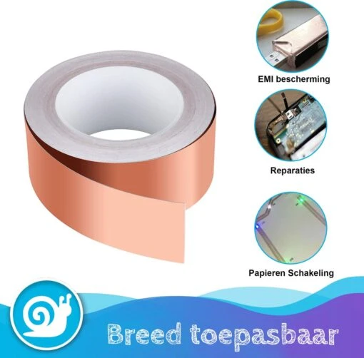 Summer Spark Kopertape Anti Slakken 10 Meter - Anti Slakken Tape - Kopertape Tegen Slakken - Slakkenval - Alternatief Op Slakkenkorrels -Tuinwerk Verkoop 1200x1182 7