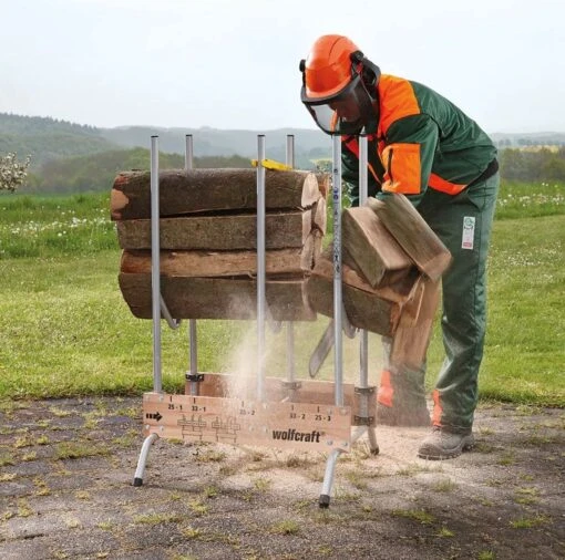 Wolfcraft - Professionele Zaagbok - Voor Kettingzaag - Hout - Opbouwbare, Stabiele Zaagbok Voor Brandhout - 5121000 - 10 JAAR GARANTIE -Tuinwerk Verkoop 1200x1190 7