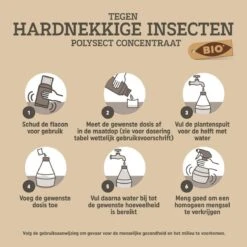 Pokon Bio Tegen Hardnekkige Insecten Concentraat - 175ml Voor 25 Liter - Zichtbaar Effect Binnen 24 Uur - Bestrijdt O.a. Luizen, Spintmijten, Witte Vliegen En Rupsen -Tuinwerk Verkoop 1200x1198 25