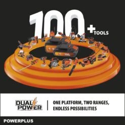 Powerplus Dual Power POWDPG75270 Bladblazer - Bladzuiger En -versnipperaar - Brushless - Blazen - Zuigen - Versnipperen - Excl. Accu En Lader - Incl. Opvangzak 45L -Tuinwerk Verkoop 1200x1200 1085