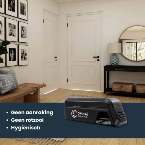 OWLTRA® Elektrische Muizenval - Ongediertebestrijding - Veilig & Hygiënisch - Effectief -Tuinwerk Verkoop 1200x1200 1133