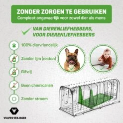 Vulpes Verjager® - Muizenval - Diervriendelijke Muizenvallen Voor Binnen & Buiten - 2 Stuks - Met Schoonmaakborstel - Muizenklem - 100% Pakkans -Tuinwerk Verkoop 1200x1200 1166