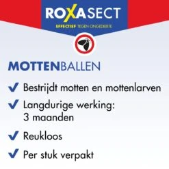 Roxasect Mottenballen - Insectenbestrijding - 20 Stuks -Tuinwerk Verkoop 1200x1200 1172