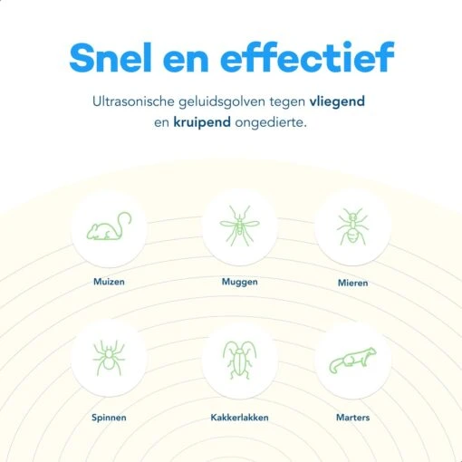 4 Pack Ultrasone Muizenverjager - Ongedierte Verjager - Muizenval - Diervriendelijk - Pest Reject - Repeller - Ratten Bestrijding - Muggenstekker - Vliegen - Insecten - Marter - Geluidloos - Wit -Tuinwerk Verkoop 1200x1200 1235