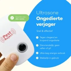 4 Pack Ultrasone Muizenverjager - Ongedierte Verjager - Muizenval - Diervriendelijk - Pest Reject - Repeller - Ratten Bestrijding - Muggenstekker - Vliegen - Insecten - Marter - Geluidloos - Wit -Tuinwerk Verkoop 1200x1200 1236