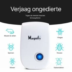 6-Pack Magnify® Ultrasonische Ongedierte Verjager - Muizen Bestrijden - Insecten Bestrijden - Ultrasone Verjager - Pest Repeller - Muizenverjager - 2022 Model -Tuinwerk Verkoop 1200x1200 1249