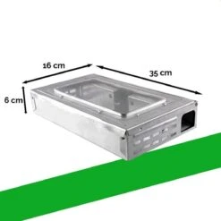 VerminBuster Diervriendelijke Muizenval - Geschikt Voor Meerdere Muizen - Rechthoek Inloopval -Tuinwerk Verkoop 1200x1200 1391