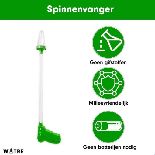 WOTRE Spinnenvanger - Insectenvanger - Spinnen Verjager - Groene Spinnenvanger Lange Steel - Diervriendelijke Spider Catcher -Tuinwerk Verkoop 1200x1200 1460