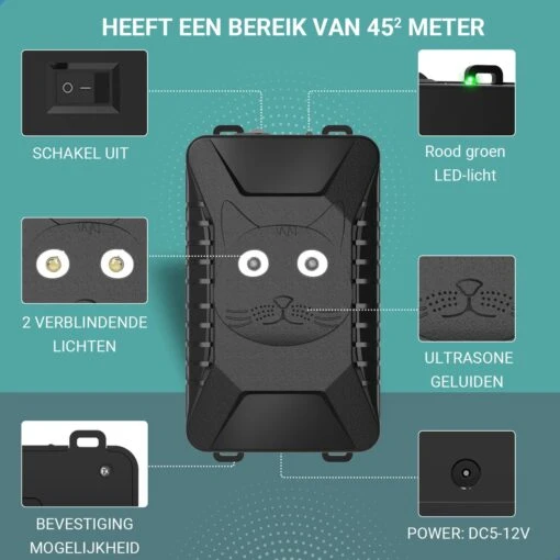 Westhome Marterverjager - Muizenverjager - Ongedierte Verjager - 2 Pack - 12V - Batterij En Accu -Tuinwerk Verkoop 1200x1200 1539