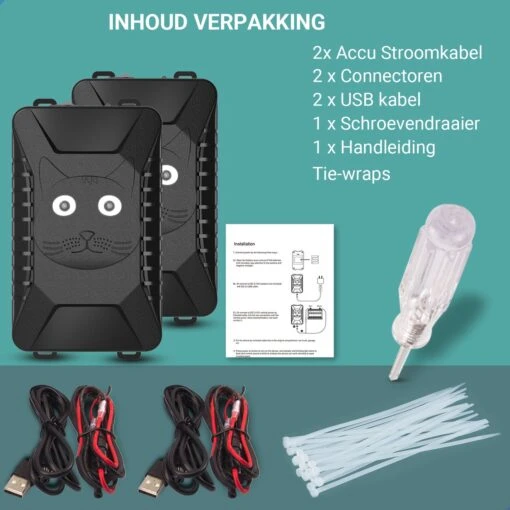 Westhome Marterverjager - Muizenverjager - Ongedierte Verjager - 2 Pack - 12V - Batterij En Accu -Tuinwerk Verkoop 1200x1200 1543