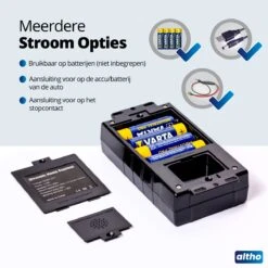 Altho Marterverjager - Ongedierteverjager - Marterverjager Auto - Steenmarter - Marter - Marterverjager Op Batterijen, 12V En Stopcontact - Indoor & Outdoor / Binnen & Buiten -Tuinwerk Verkoop 1200x1200 1552