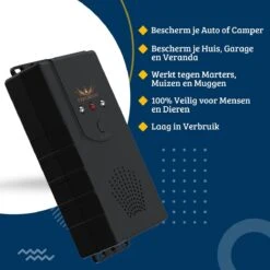 Ferodelli Marterverjager - Marter Verjager Auto - Muizenverjager - Batterijen - 12V - Stopcontact - Anti Marter - Huis -Tuinwerk Verkoop 1200x1200 1565