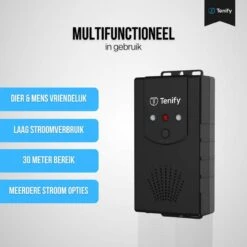 Tenify Marterverjager - 30M - 12V - Binnen & Buiten - Batterij, USB, Auto Accu - Ultrasone - Ongedierte - Muizen - Steenmarter - Ratten Verjager -Tuinwerk Verkoop 1200x1200 1574