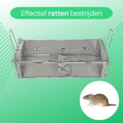 ValueStar Rattenval - Rattenval Voor Buiten - Ongediertebestrijding - Rattenvallen - Ratten - Rattenval Vangkooi -Tuinwerk Verkoop 1200x1200 1639